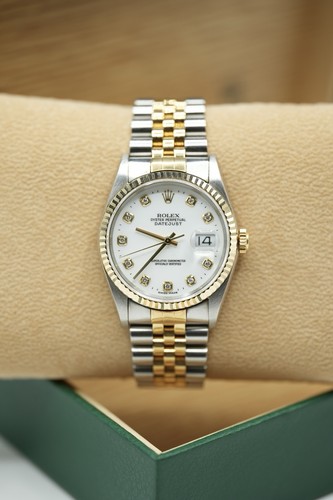 Gents steel gold rolex - gents,