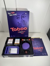Hasbro Taboo The Game of Unspeakable Fun Board Game Complete