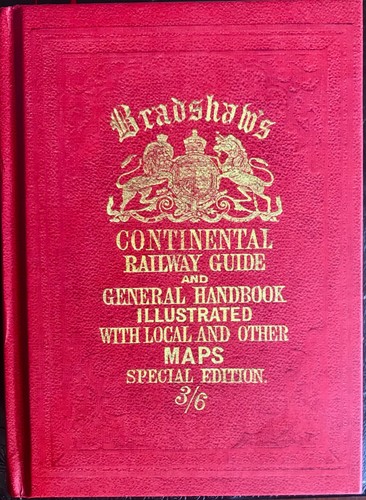 Bradshaws continental railway - continental,