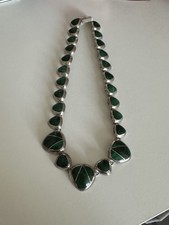 Vintage Malachite Looking 950