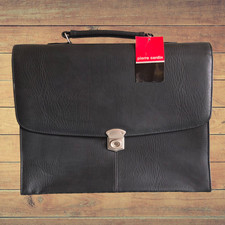 Pierre Cardin Black Leather