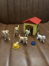 Schleich Kennel with Dog x5