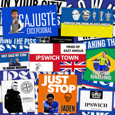 Ipswich Inspired FAN Football ULTRA Stickers X50