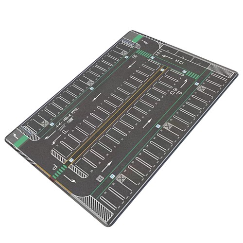 Diorama parking lot mat - diorama,