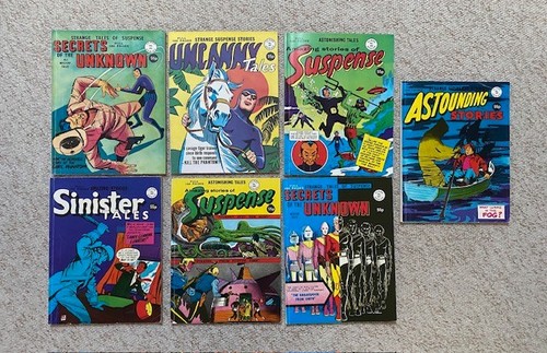 Alan class comics 7x - 7x, various