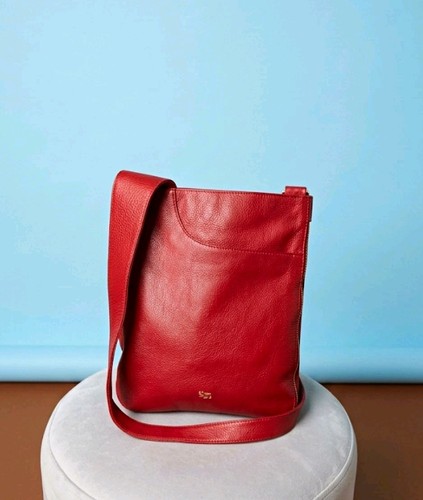 Radley london red - red, grained