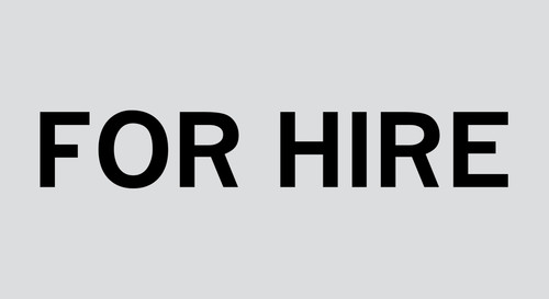 For hire car magnet 11 - for, x