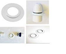 METAL RING PLATE LAMPSHADE REDUCES ADAPTOR LIGHT FITTING WASHER & CONVERTER