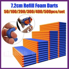 500 Pack Bullets , 7.2cm Refill Foam Darts for X Shot Elite 2.0