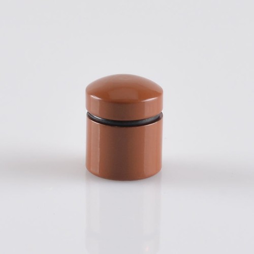 Magnetic brown nano geocache - brown,