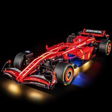 YEABRICKS LED Light for 42207 Technic Ferrari SF-24 F1 Car Building Blocks Mode