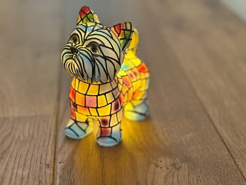 Led dog art style - led,