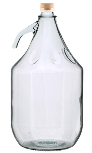 Glass demijohn homebrew - glass,