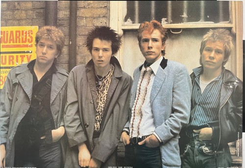 Vintage sex pistols poster - sex,