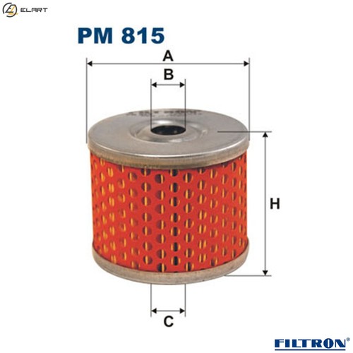Fuel filter 815 - 815, renault