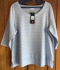 Cotton Traders sea blue and