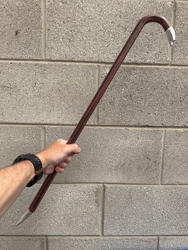 Realistic long crowbar - long, pu