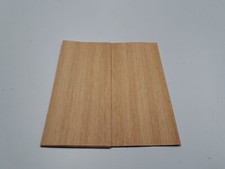 Alder Veneer (micro bundle) - 10 NATURAL WOOD sheets, 200mm x 100mm