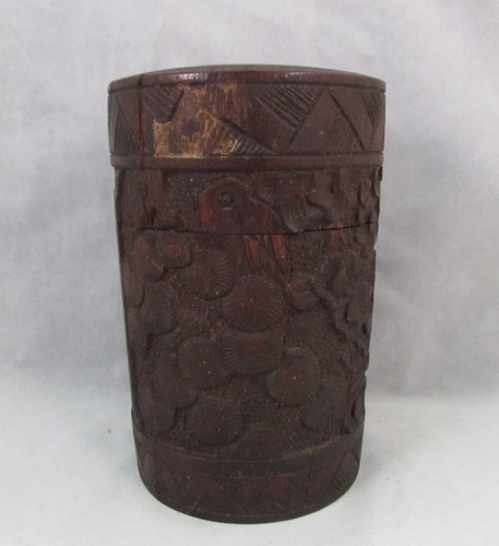 Antique chinese carved bamboo - carved,