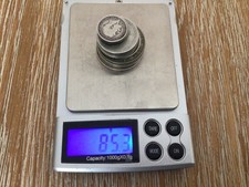 PRE 1920 SILVER COINS SCRAP 85.3 GRMS.