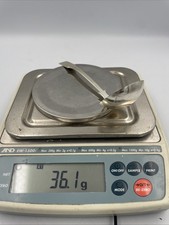 solid silver ladle Hallmark