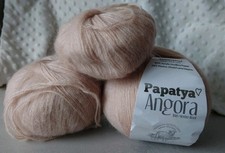 Papatya Angora Total 211g Shade 4180 MISSING LABELS See Photos