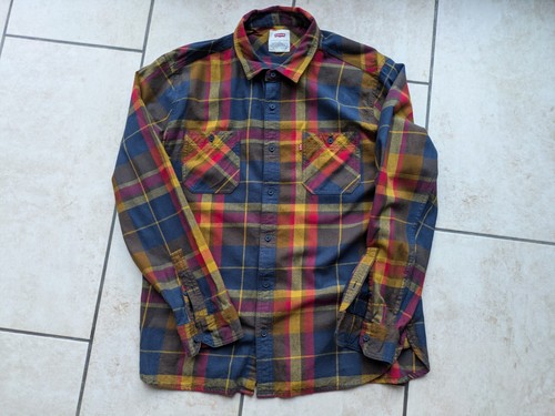 Mens levis multicoloured check - levis,