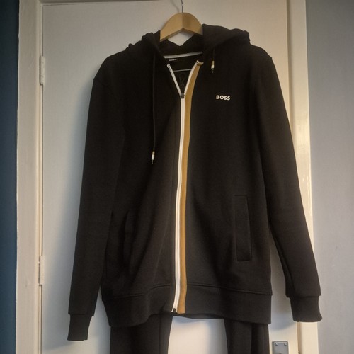 Hugo boss black tracksuit - black,