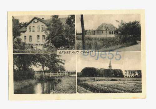 Postcard cappel near nordholz - postcard,