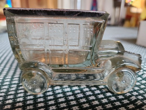 Old antique glass candy - old,