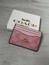 Coach Pink Card Colder Holder