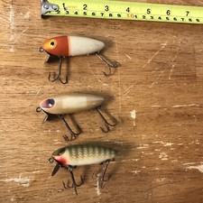 3- vintage fish lures lot