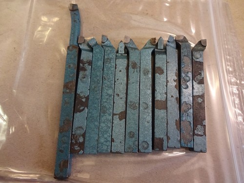 Lathe tipped carbide tools