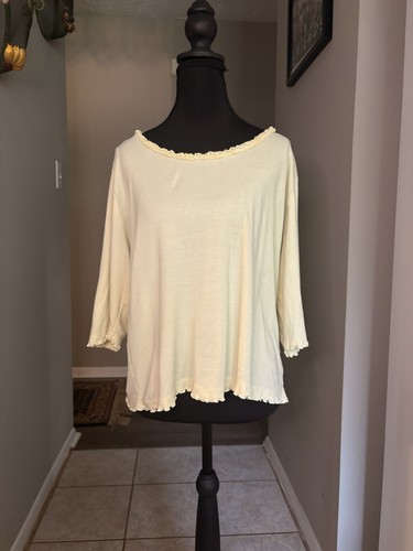 Cotton butter yellow - cotton, ruffled