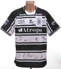 BNWT RUGBY LEAGUE HULL SHIRT HUMMEL SIZE XL ADULT SIGNED
