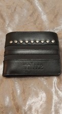 Black Studded Man's WALLET By