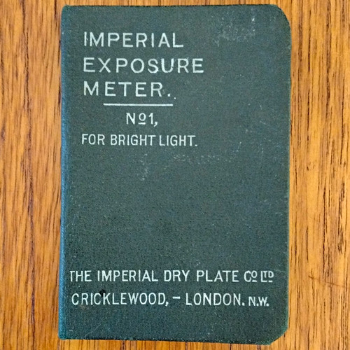 Imperial exposure meter 1 - no.,