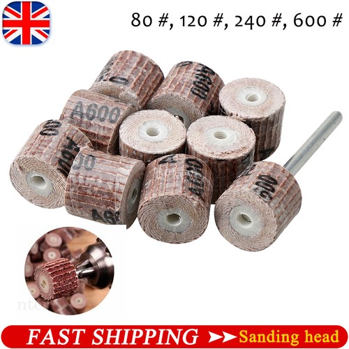 10x flap wheel - shaft, sanding