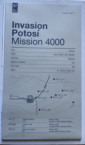 Space invader invasion potosi - space,