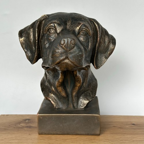 Labrador head bust - labrador,