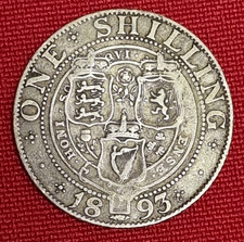 1893 Queen Victoria Sterling