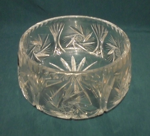 Vintage bohemian cut - cut, glass