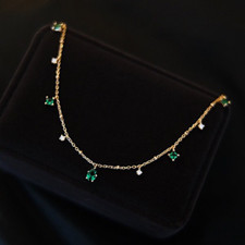 Gold Filled Emerald Green