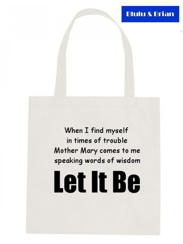 Let tote bag - it, be