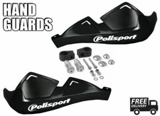 Motorcycle black handguards - black,