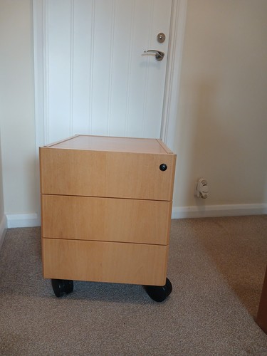 Desk drawers wheels wood - drawers,