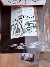 48-8M0151227 Enertia 15.6 X 13 RH Boat Propeller Stainless steel no hub NEW