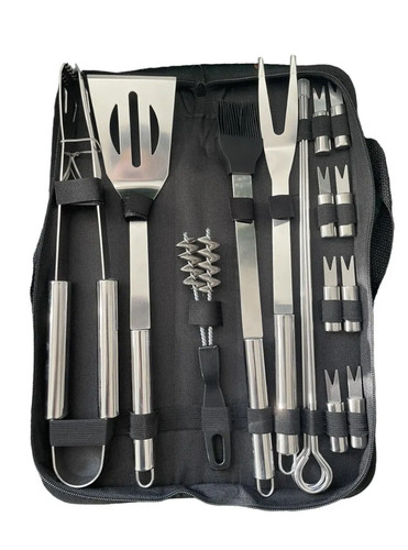 Linea piece bbq tool - bbq, set