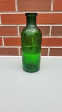 Large Antique Emerald green Apothecary/poison bottle 