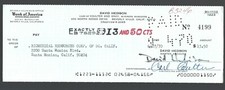 David Hedison autographed